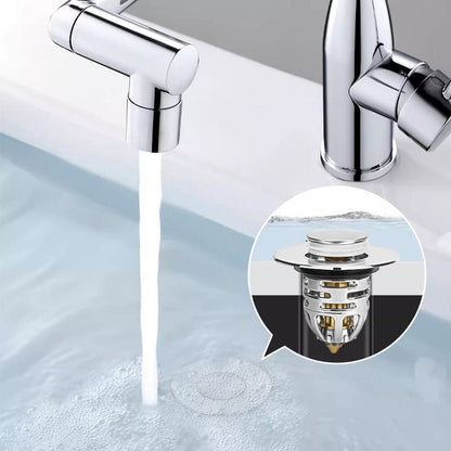 Universal Bathroom Anti-Clogging Pop-Up Sink Stopper