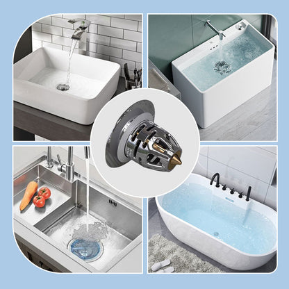 Universal Bathroom Anti-Clogging Pop-Up Sink Stopper