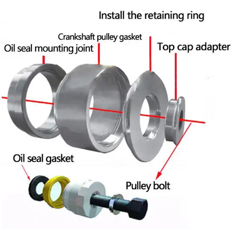 👍🧰Portable Cam Crankshaft Seal Removal Tool Kit - ✈️ free shipping