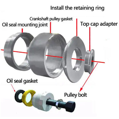 Portable Cam & Crankshaft Seal Removal Tool Kit