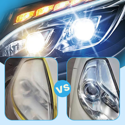 Automotive Headlight Restoration Polish Fluid