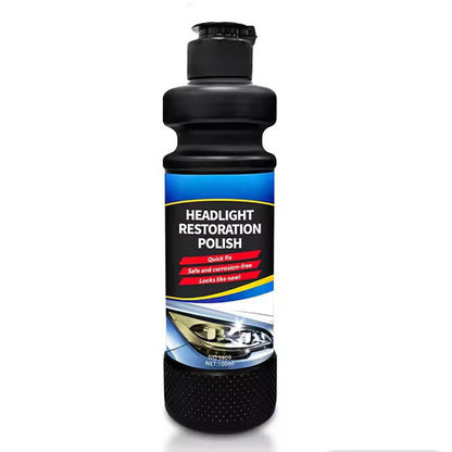 Automotive Headlight Restoration Polish Fluid