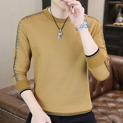 Men's Crewneck Warm Lined Sweatshirt