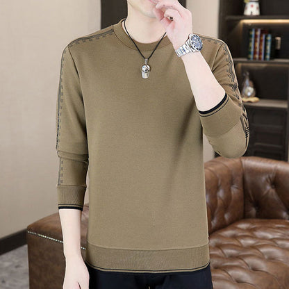 Men's Crewneck Warm Lined Sweatshirt