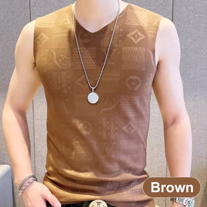 Men's Seamless Warm Tank Top