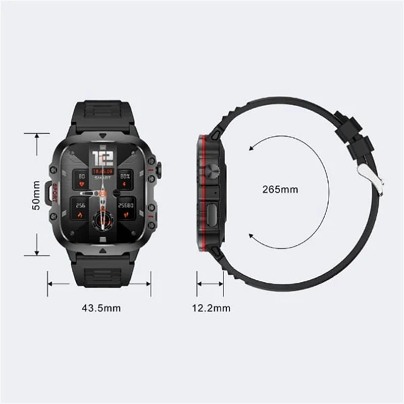 Hot Sale🎁Limited time 59% discount  🔥 Rugged Outdoor Smart Watch - 100+ Sports Modes