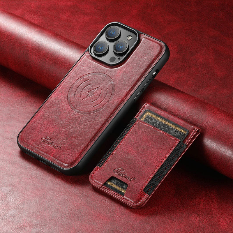 2 in 1 Detachable Wallet Case for iPhone Series