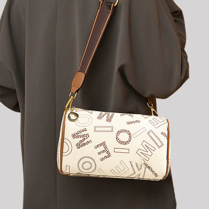 Letter Print Crossbody Bag for Women