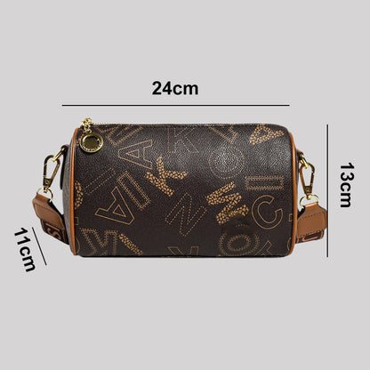 Letter Print Crossbody Bag for Women