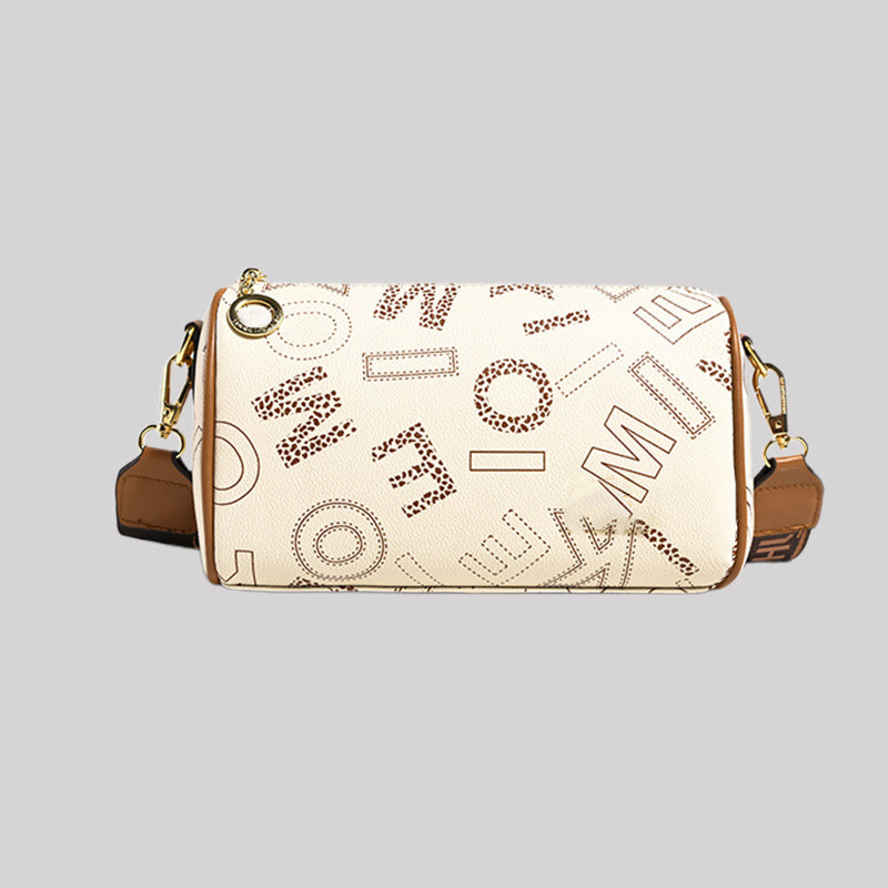 Letter Print Crossbody Bag for Women