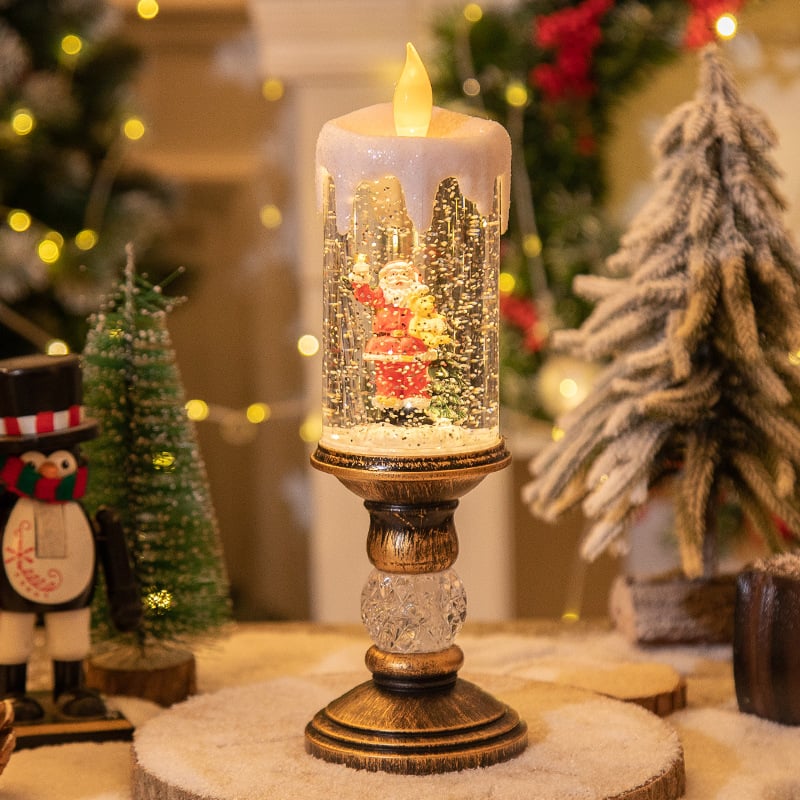 🎅Hot Promotion 50% Off🎅Christmas Candle Night Light🕯️