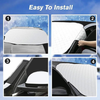 Universal Premium Windshield Snow Cover Sunshade