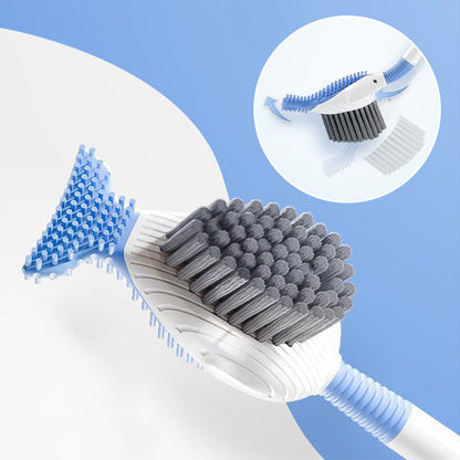 💥Wall-Mounted Suction Cup Toilet Cleaning Brush Set💦