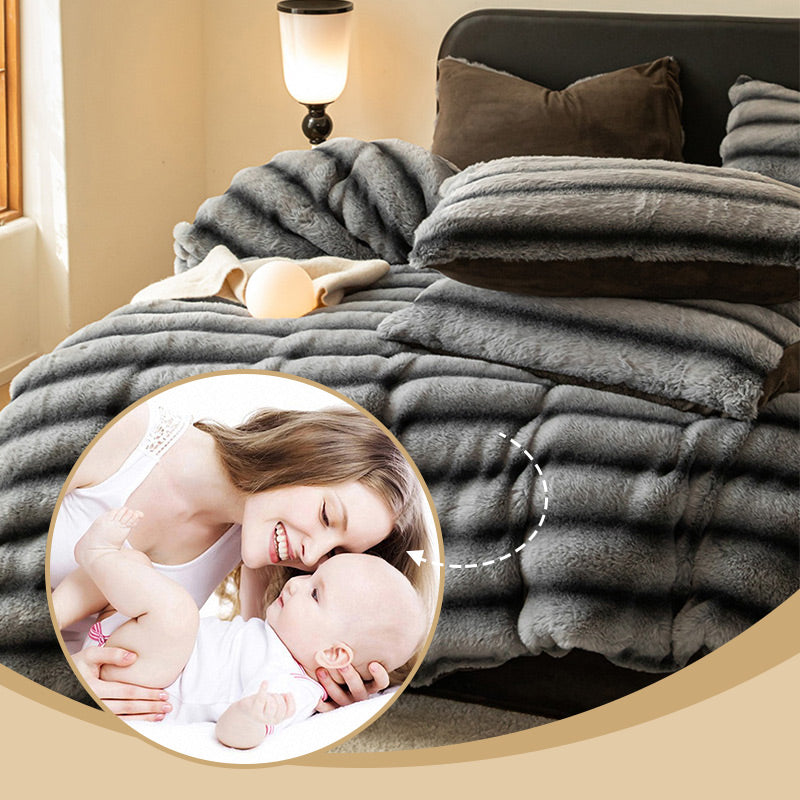 🔥HOT SALE🔥Thick Fluffy Thermal Throw Blanket Quilt Cover