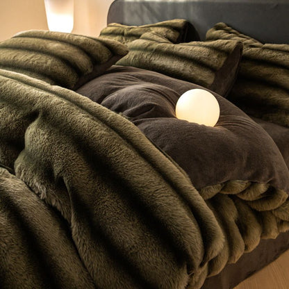 🔥HOT SALE🔥Thick Fluffy Thermal Throw Blanket Quilt Cover