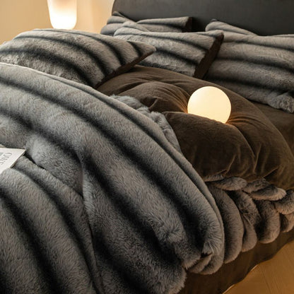 🔥HOT SALE🔥Thick Fluffy Thermal Throw Blanket Quilt Cover