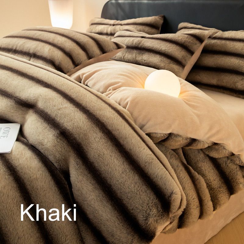 🔥HOT SALE🔥Thick Fluffy Thermal Throw Blanket Quilt Cover