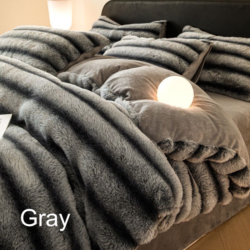 🔥HOT SALE🔥Thick Fluffy Thermal Throw Blanket Quilt Cover