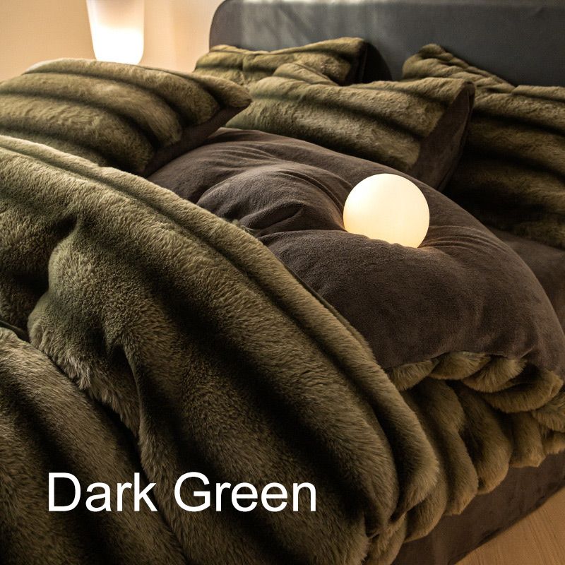 🔥HOT SALE🔥Thick Fluffy Thermal Throw Blanket Quilt Cover