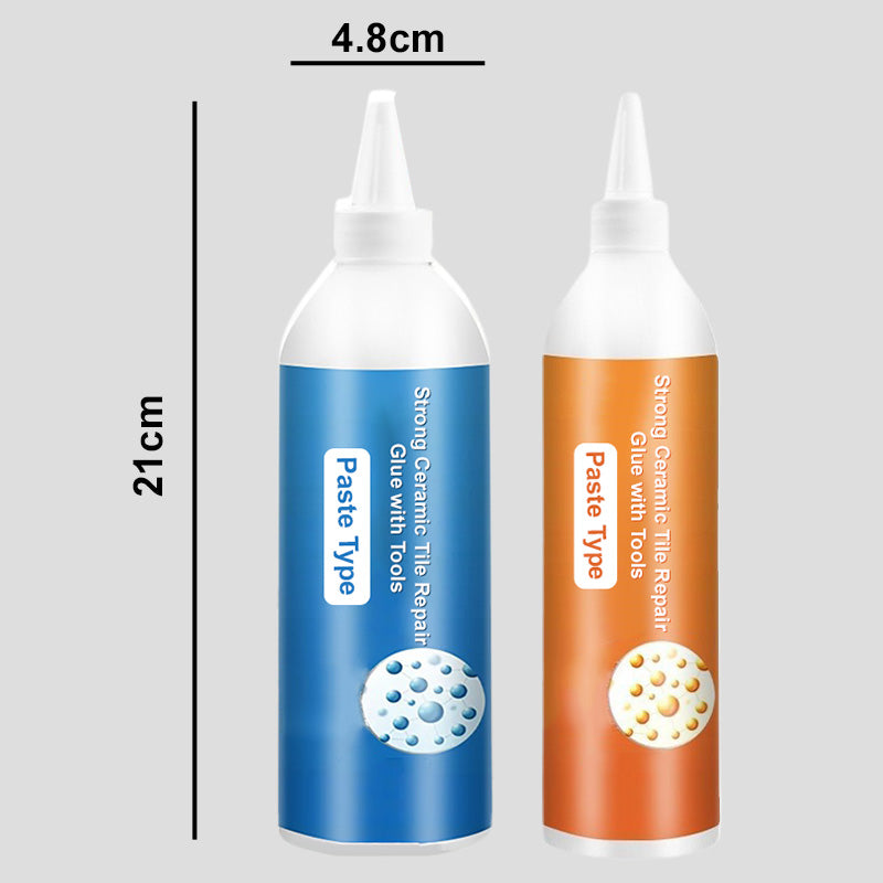 Strong Ceramic Tile Repair Glue with Tools