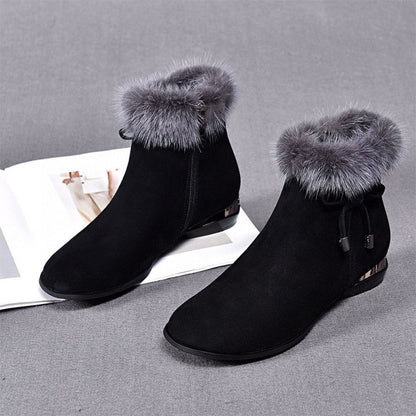 ❄️Winter Specials❄️ Fashionable, warm, thick and non-slip ankle boots for women