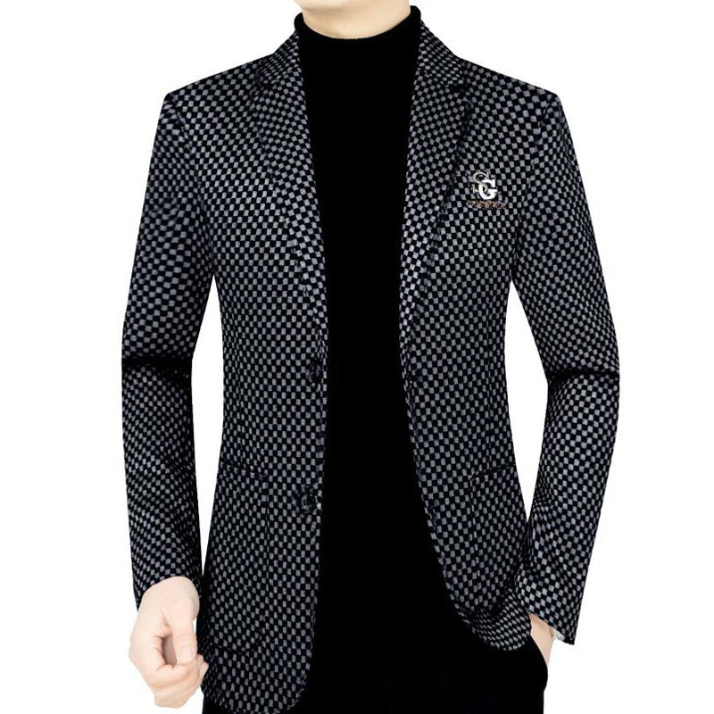 Men's Slim-fit Casual Suit Jacket