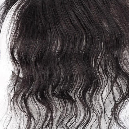 Elegant Curly Hairpiece - Cover Gray Hair/ Increase Hair Volume