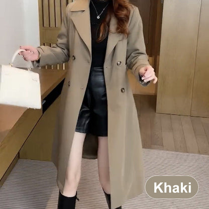 🔥Limited Time 50% Off 🔥Women's Elegant Warm Trench Coat