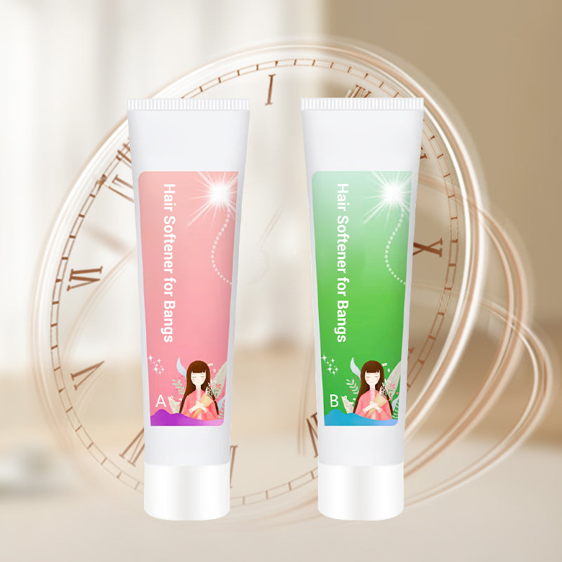 Long-Lasting Hair Softener for Bangs