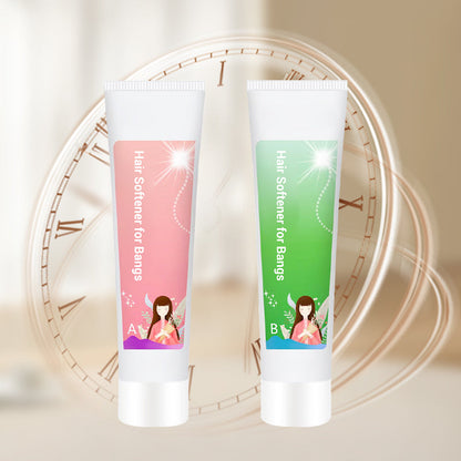 Long-Lasting Hair Softener for Bangs