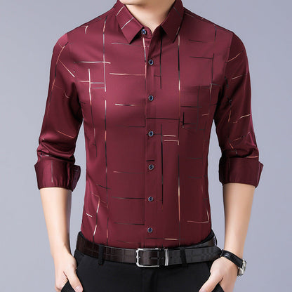 Men's Thin Iron-Free Shirt