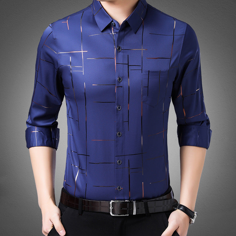 Men's Thin Iron-Free Shirt