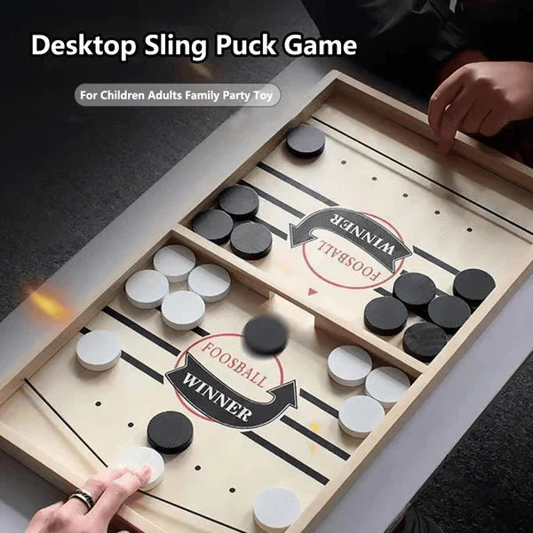 🔥BLACK FRIDAY SALE 49% OFF!🔥Sling Puck Hockey Game Two Player Board Game