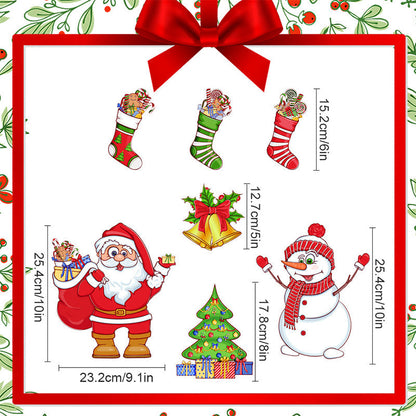 (🎅Xmas Sale 49% OFF) - 🎄Christmas 3D Cartoon Magnetic Sticker