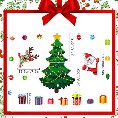 (🎅Xmas Sale 49% OFF) - 🎄Christmas 3D Cartoon Magnetic Sticker