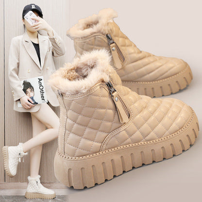 🎅[perfect gift]Women's Winter Fleece Warm Boots