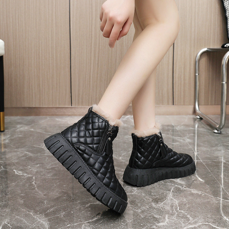 🎅[perfect gift]Women's Winter Fleece Warm Boots