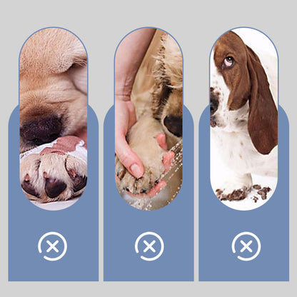 2 Pairs Anti-Slip Waterproof Dog Socks Shoes