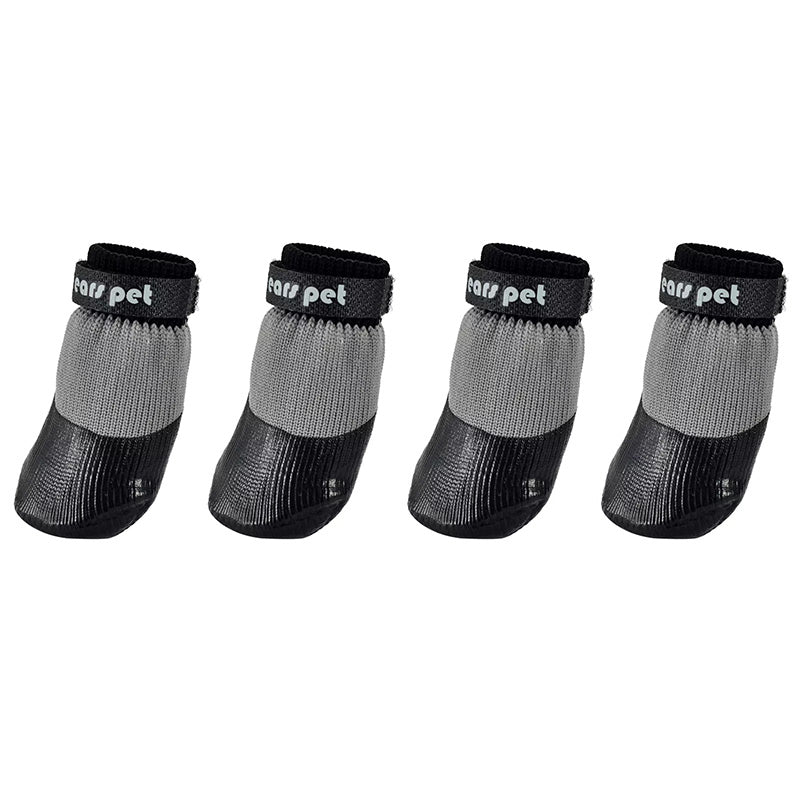 2 Pairs Anti-Slip Waterproof Dog Socks Shoes