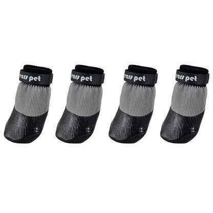 2 Pairs Anti-Slip Waterproof Dog Socks Shoes