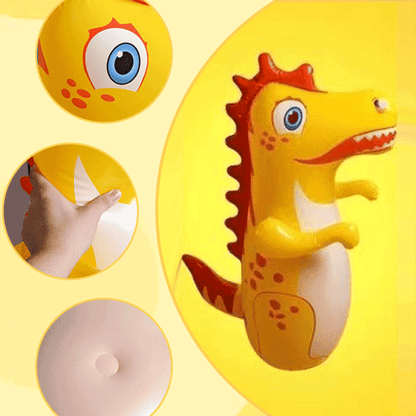 Inflatable Dinosaur Tumbler Boxing Toy for Kids