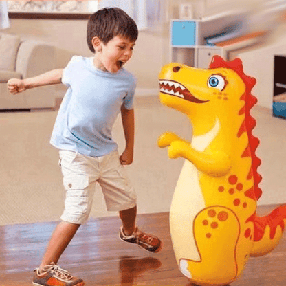 Inflatable Dinosaur Tumbler Boxing Toy for Kids