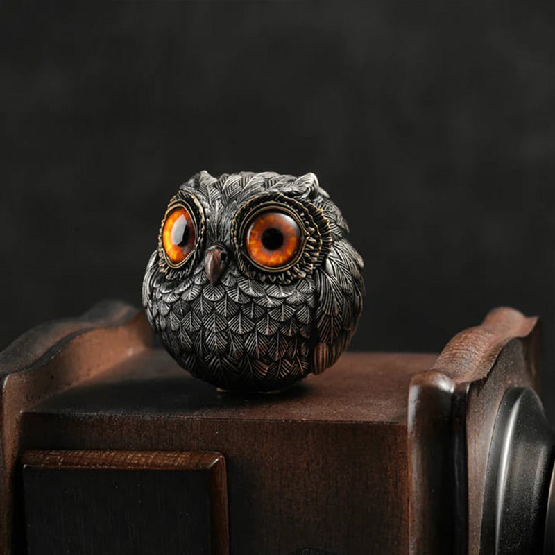 💖Buy 1 Free 1 💖Realistic Lucky Owl Guardian Figurine