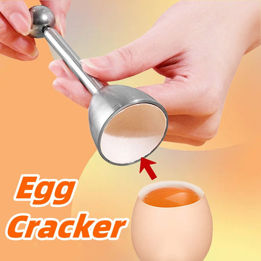 Stainless Steel Egg Topper Cracker