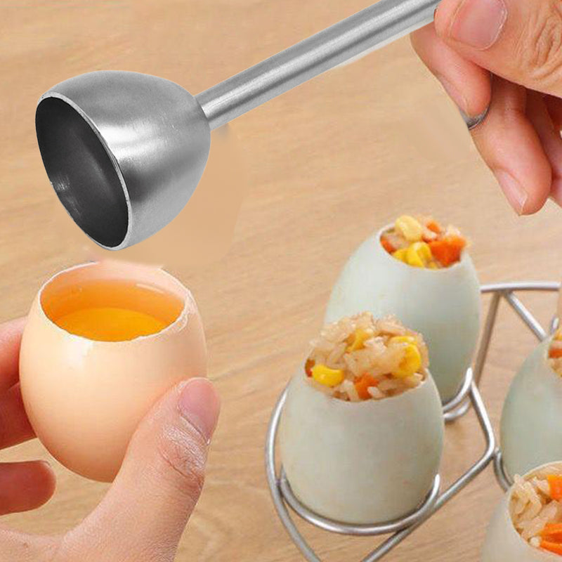 Stainless Steel Egg Topper Cracker