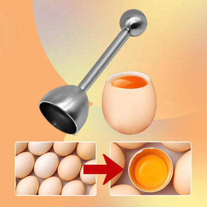 Stainless Steel Egg Topper Cracker