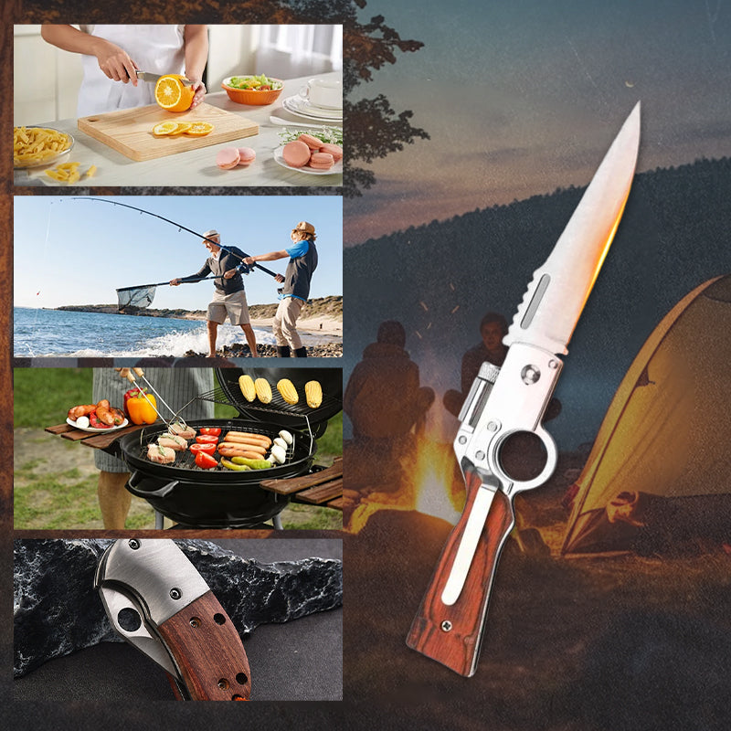 Outdoor Stainless Steel Portable Folding Knife