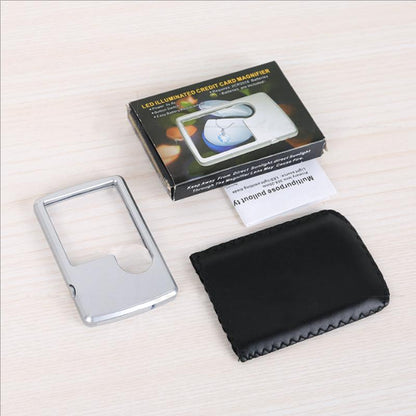 LED Card Type Magnifier for Reading🔥