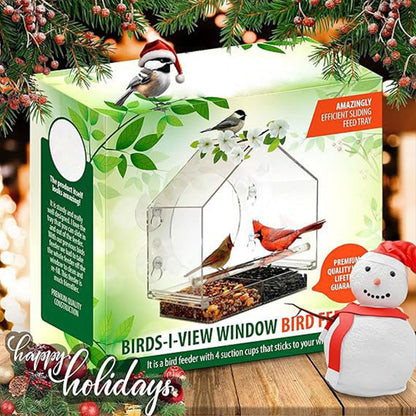 Transparent Acrylic  Window Bird Feeder