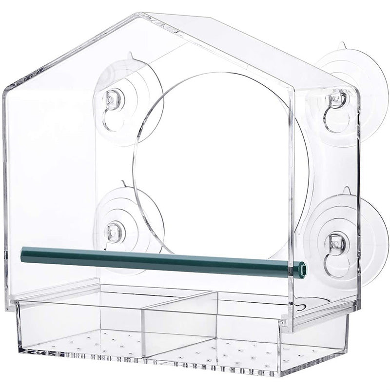 Transparent Acrylic  Window Bird Feeder